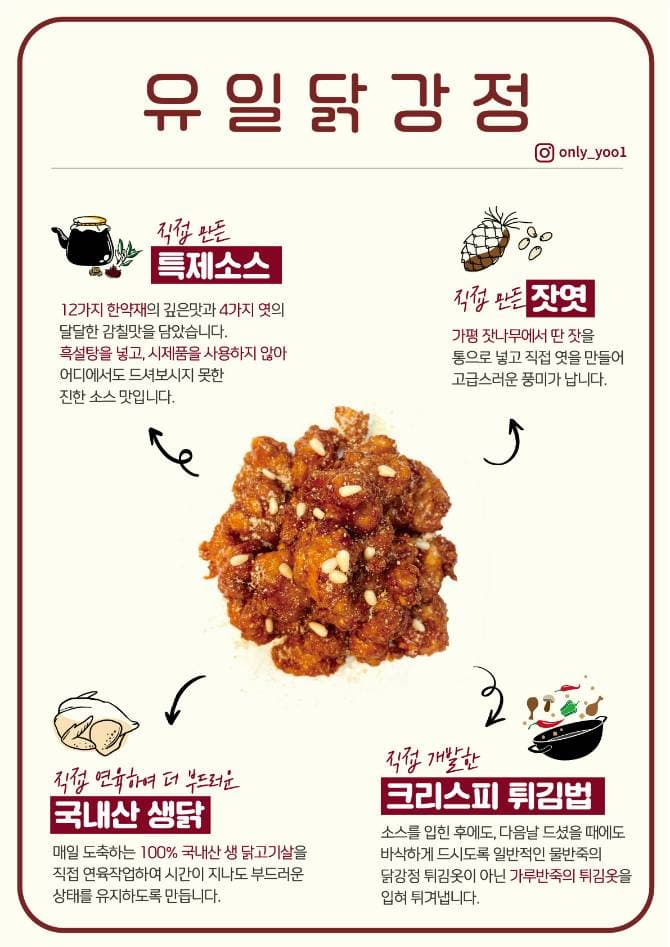 유일닭강정 Pop-Up 사진 2