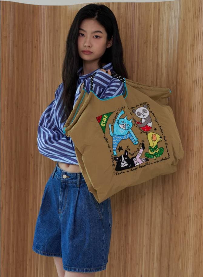 볼앤체인 다채로운 에코백 Pop-Up 사진 3