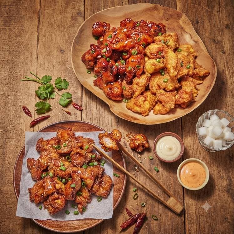 미술계 바삭한 쌀닭강정 사진 1